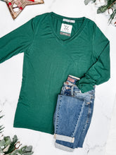 IN STOCK Larissa Long Sleeve - Evergreen