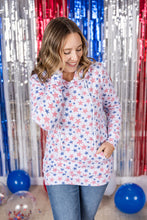 IN STOCK Hailey Pullover Hoodie - American Stars and Stripes