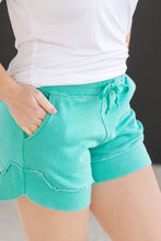 IN STOCK French Terry Stevie Shorts - Caribbean Green FINAL SALE