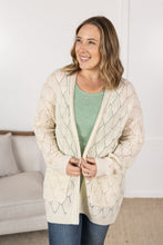IN STOCK Open Knit Cardigan - Ivory