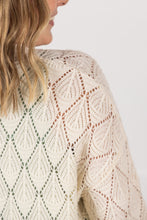 IN STOCK Open Knit Cardigan - Ivory