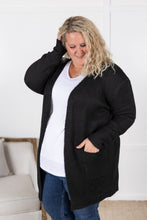 IN STOCK Madison Cozy Cardigan - Jet Black