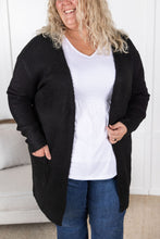 IN STOCK Madison Cozy Cardigan - Jet Black