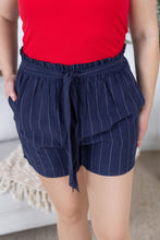 IN STOCK Libby Linen Shorts - Navy