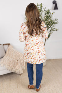 IN STOCK Classic Cardigan - Harvest Charm Floral
