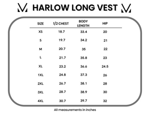 IN STOCK Harlow Long Vest - Blush