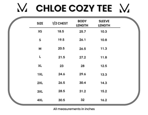IN STOCK Chloe Cozy Tee - Royal Blue