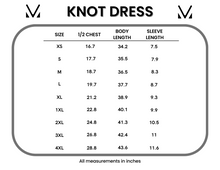 IN STOCK Knot Dress - Green Floral