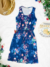 IN STOCK Sadie Dress - Navy Floral Bliss