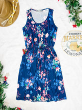 IN STOCK Sadie Dress - Navy Floral Bliss