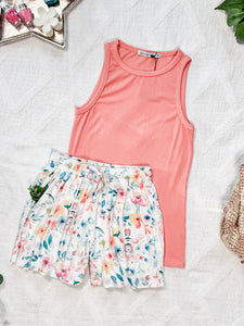 IN STOCK Jamie Shorts - Watercolor Floral